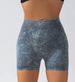 New Arrival High Waist Washed Hip Lift Fitness Pants Breathable Women's Sports Abdomen Cycling Sports Yoga Pants Frosted Leggings_ecoleips.com