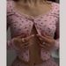 Floral Print Suit Low Cut round Neck Long Sleeved Top And Shorts Set European And American Style Home Clothes for Women_ecoleips.com