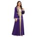 Middle Eastern Women's Muslim Beaded Lace Dress Two Piece Set Long Robe Skirt Abaya New Style Cross Border In Stock_ecoleips.com