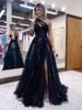 Women's Clothing Black Banquet Evening Dress For Women High End New Sequined Haute Couture Art Exam Performance Birthday Host Dress_ecoleips.com