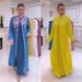 Arabic Muslim Dress With Rhinestones, Chiffon Stand Collar Dress, Middle East Dubai Robe 8841 Sweet Style_ecoleips.com