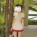 Women's Korean Style Two Piece Set White Knitted Short Sleeve T-Shirt & Pleated Skirt College Style Summer Elegant Outfit_ecoleips.com
