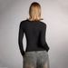 Women's Clothing Off-Shoulder Slim Fit T-Shirt Elegant Fashion Design Top For Autumn Winter_ecoleips.com