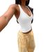 Cross-border European And American Y2K Sexy Slim-fit Camisole T-shirt Women's Clothing 2026 Summer Independent_ecoleips.com