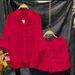 Women’s Clothing Spring And Autumn New Solid Color Shirt Suit Women's Fashion Cotton And Linen Two Piece Suit_ecoleips.com
