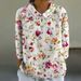 2024 European And American Style Autumn Cross-border New Long-sleeve Chinese-style Bamboo Linen Collared Printed Fashion_ecoleips.com