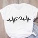 Cross-border Plus-size New Spring-summer Animal Paw Print Clothing T-shirt_ecoleips.com