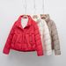 New Winter Warm New Down Jacket Women's Stand Collar Slim Temperament Small Simple Solid Color Coat Tide_ecoleips.com