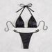 25 Years Sexy Bikini Hot 2 Piece Set European And American Accessories Straps Swimsuit Swimsuit Women_ecoleips.com