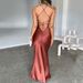 Elegant Solid Color Sexy Bodycon Long Dress High Waist Sleeveless Backless Temperament Party Evening Formal Maxi Dress For Women_ecoleips.com