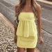 DiYun European American Y2K Style Versatile Tube Top And Bodycon Short Skirt Set Women's Clothing 2026 Summer_ecoleips.com