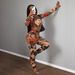 Women's Bohemian Music Festival Outfit Easter Casual Everyday Style Personalized Street Fashion Party Set_ecoleips.com