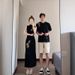 National Chinese Style Couple Outfit Summer 2025 New Niche Design High-end Improved Cheongsam Skirt One Dress Trendy_ecoleips.com
