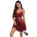 New European And American Style Women's Sequin With Deep V-neck, Off-shoulder, A-line, Strapless Party Mini Dress 9055_ecoleips.com