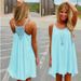Spaghetti Strap Dress With Mesh Patchwork And Backless Chiffon Design_ecoleips.com