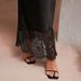 Women's Clothing Elegant High-End Satin Midi Skirt For Women With Lace Trim For Formal & Casual For Women_ecoleips.com