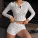 2026 European And American Spring Summer New Knitted Printed Long Sleeve Short Skin-Friendly Pajama Set Cross-Border_ecoleips.com