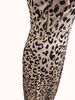 Leopard Print V Neck Dress Sexy Short Sleeve Dress For Spring Summer Women's Clothing_ecoleips.com