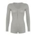 Women's Streetwear Jumpsuit Long Sleeve - Trendy Polyester One-Piece Outfit, Urban Chic Style For Spring & Fall_ecoleips.com