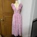  Floral Backless Wrap Dress – High Waist A-Line Summer Dress For Women, Casual Boho Chic Dress With V-Neck, Sleeveless Long Dress_ecoleips.com