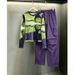 Women's High-End Casual Sportswear Set Tie Dye Top Wide Leg Cargo Pants Two Piece Spring/Summer Style_ecoleips.com