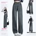 Wholesale Women's Color-blocked Jeans For Autumn And Winter, Thick Fleece, Slim Fit, Loose High-waisted, Drapey,_ecoleips.com