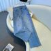 Women’s High Waisted Wide Leg Jeans - Light Blue Denim With Heart Embroidery & Sparkly Rhinestones, Casual Straight Pants For Daily & Party_ecoleips.com