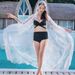 Korean Style Beach Vacation Hooded Cover up for Women Super Cute Sun Protection Clothing with Embroidered Details New 2022_ecoleips.com