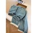Women’S Light Blue Flared Jeans – High-Waisted Straight-Leg Fleece-Lined Winter Pants (S-2xl, Stretch-Free Cotton Denim)_ecoleips.com
