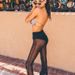 K Women's Sexy Mesh See Through Pants With Wide Legs_ecoleips.com