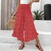 Women's Casual High-Waisted Wide-Leg Pants Loose Fit Polka Dot Bottoms Flattering Figure Regular Polyester Spring/Autumn Summer_ecoleips.com