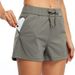 Spring Summer New Women's Loose Breathable Drawstring Yoga Running Fitness Casual Shorts_ecoleips.com