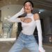 Women's High Neck Hollow out off Shoulder Jumpsuit Slim Fit Long Sleeve Trendy Street Fashion European American Style Autumn New_ecoleips.com