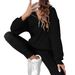 Men's & Women's Half Zip Pullover Hoodie - Soft Fleece Lined Sweatshirt With Kangaroo Pocket, Streetwear Casual Long Sleeve Unisex Outerwear_ecoleips.com