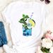 Cross-border Fashion Clothing, Women's Round-neck European And American Fruit Print Plus-size T-shirt For Summer_ecoleips.com