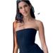 2026 Summer European And American Cross-Border Foreign Trade New Women's Clothing High-Elastic Mesh Strap Shapewear_ecoleips.com