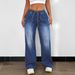 Women's Clothing New Spring And Autumn Slim Casual Elastic Pants Straight Trousers_ecoleips.com