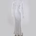 Elegant Satin Long Slip Dress Backless Sexy Suspender Dress Formal Evening Gown For Party Dinner Wedding_ecoleips.com