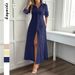 DiYun European American Casual Resort Style Long-sleeved Cardigan Long Dress Women's Clothing 2025 Autumn And Winter_ecoleips.com