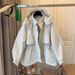 girl 2025 Autumn Winter New European Style Plus Size Quilted High-end Versatile Trendy Slimming Cotton Parka Jacket_ecoleips.com