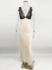 Tossy Lace V-Neck Printed Long Dress Women's Patchwork High Waist Slim Backless Summer 2026 New Dress Female Party Dress Gown_ecoleips.com