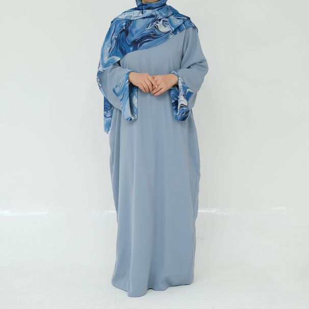 Women's Clothing Turkey Dubai Spring And Summer Beautiful Loose Casual Dress LR942_ecoleips.com