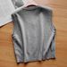 Aria Basics Bary Flagship High-quality Gray V-neck Knitted Women, New Style For Layering, Sleeveless Short Vest_ecoleips.com