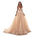 Women's Clothing White Halter Neck Wedding Dress Backless Sexy Temperament Slim Fitting Banquet Gown For Brides_ecoleips.com