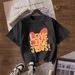 Women's Casual Round Neck Short Sleeve T-Shirt Multi-Color American Style Simple Fashionable Sports Top Solid Printed Loose Fit_ecoleips.com