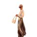 Women's Clothing New Set Ins Internet Celebrity Same Style Satin Long Sleeve Shirt + Metal Shiny Skirt_ecoleips.com