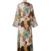 Verve MT142 Women's Robe 2025 New Printed Embroidered Large Swing Muslim Dress Ins_ecoleips.com