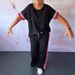 Women's Clothing Fashion Round Neck Short Sleeved Sports Leisure Suit_ecoleips.com
