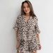 Summer New Loose Soft Comfortable Leopard Print Pajamas Two-Piece Set European And American Cross-Border Wholesale_ecoleips.com