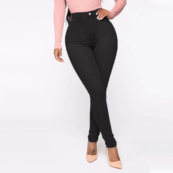 Women's Clothing popular jeans women's high waist sexy tight pants stretch jeans large size_ecoleips.com